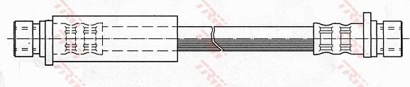 TRW PHD319 - Гальмівний шланг autocars.com.ua