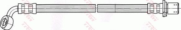 TRW PHD476 - Тормозной шланг avtokuzovplus.com.ua