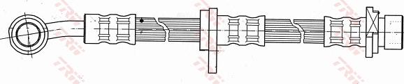 TRW PHD577 - Гальмівний шланг autocars.com.ua