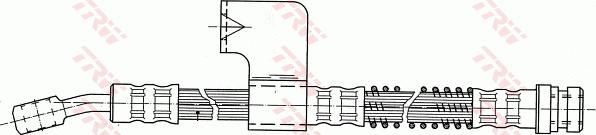 TRW PHD622 - Тормозной шланг autodnr.net