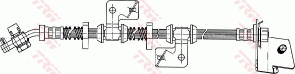 TRW PHD634 - Гальмівний шланг autocars.com.ua