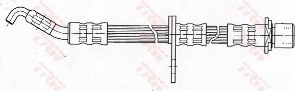 TRW PHD7002 - Гальмівний шланг autocars.com.ua