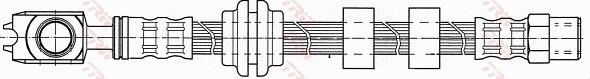 TRW PHD934 - Тормозной шланг avtokuzovplus.com.ua