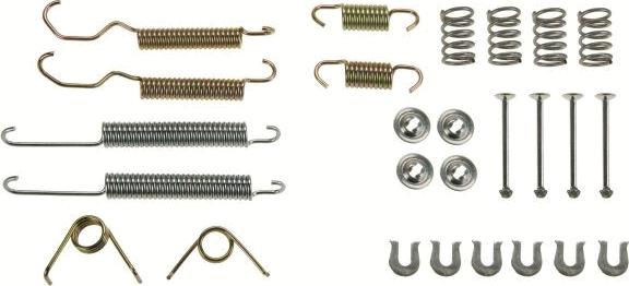 TRW SFK201 - Комплектуючі, барабанний гальмівний механізм autocars.com.ua