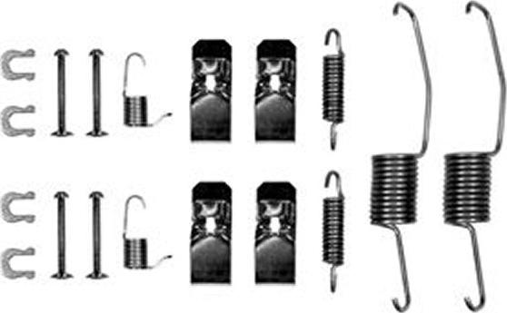 TRW SFK25 - Комплектуючі, барабанний гальмівний механізм autocars.com.ua