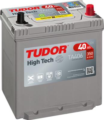 Tudor TA406 - Стартерна акумуляторна батарея, АКБ autocars.com.ua