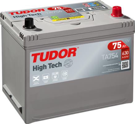 Tudor TA754 - Стартерная аккумуляторная батарея, АКБ autodnr.net