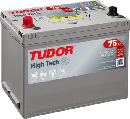 Tudor TA755 - Стартерная аккумуляторная батарея, АКБ avtokuzovplus.com.ua