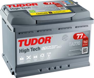 Tudor TA770 - Стартерная аккумуляторная батарея, АКБ autodnr.net