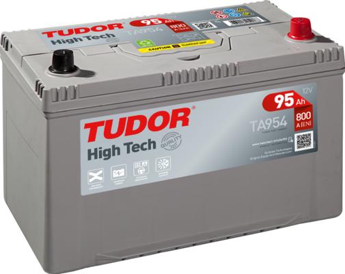 Tudor TA954 - Стартерная аккумуляторная батарея, АКБ avtokuzovplus.com.ua