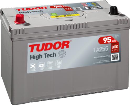 Tudor TA955 - Стартерна акумуляторна батарея, АКБ autocars.com.ua