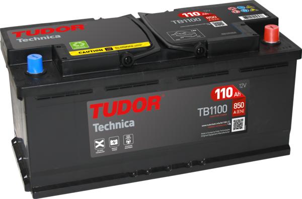 Tudor TB1100 - Стартерна акумуляторна батарея, АКБ autocars.com.ua