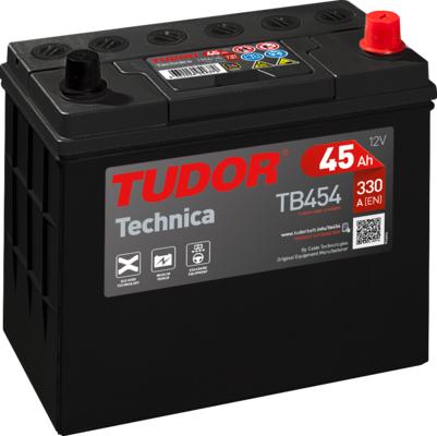 Tudor TB454 - Стартерна акумуляторна батарея, АКБ autocars.com.ua