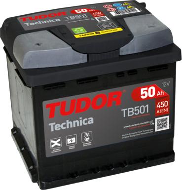 Tudor TB501 - Стартерная аккумуляторная батарея, АКБ avtokuzovplus.com.ua