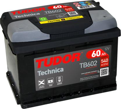 Tudor TB602 - Стартерна акумуляторна батарея, АКБ autocars.com.ua