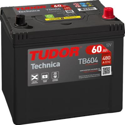 Tudor TB604 - Стартерна акумуляторна батарея, АКБ autocars.com.ua