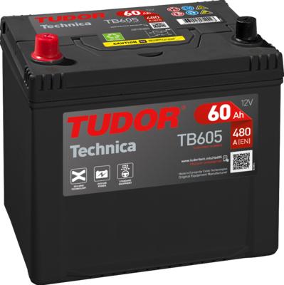 Tudor TB605 - Стартерна акумуляторна батарея, АКБ autocars.com.ua