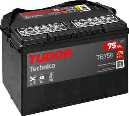 Tudor TB708 - Стартерна акумуляторна батарея, АКБ autocars.com.ua