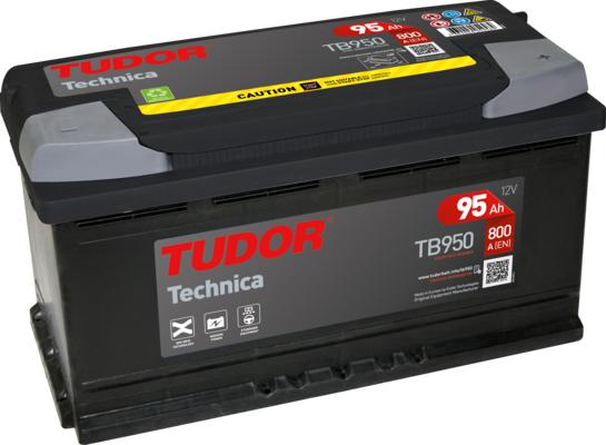 Tudor TB950 - Стартерна акумуляторна батарея, АКБ autocars.com.ua