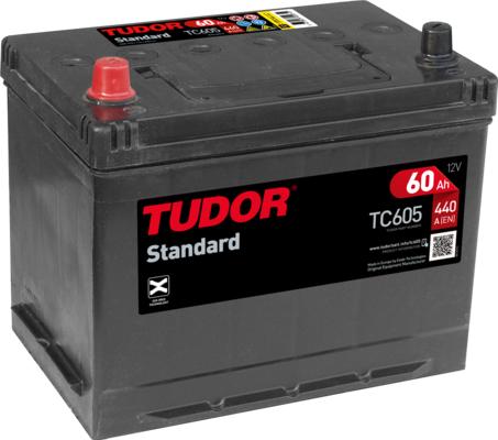 Tudor TC605 - Стартерная аккумуляторная батарея, АКБ avtokuzovplus.com.ua