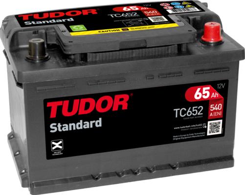 Tudor TC652 - Стартерная аккумуляторная батарея, АКБ avtokuzovplus.com.ua