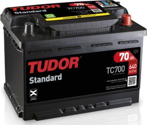 Tudor TC700 - Стартерна акумуляторна батарея, АКБ autocars.com.ua