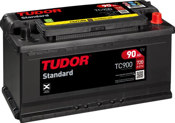 Tudor TC900 - Стартерна акумуляторна батарея, АКБ autocars.com.ua