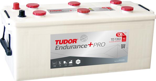 Tudor TD1353 - Стартерная аккумуляторная батарея, АКБ autodnr.net