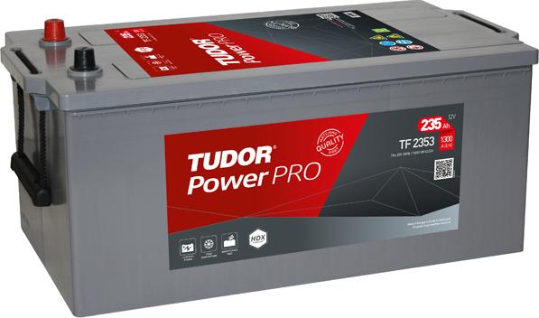 Tudor TF2353 - Стартерная аккумуляторная батарея, АКБ autodnr.net