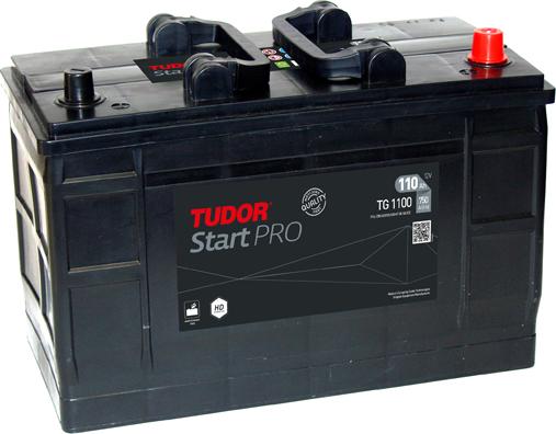 Tudor TG1100 - Стартерна акумуляторна батарея, АКБ autocars.com.ua