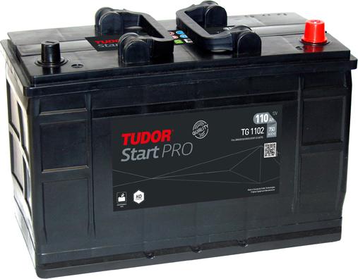 Tudor TG1102 - Стартерна акумуляторна батарея, АКБ autocars.com.ua
