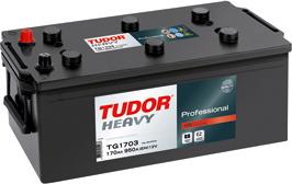 Tudor TG1703 - Стартерна акумуляторна батарея, АКБ autocars.com.ua