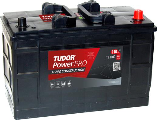 Tudor TJ1100 - Стартерна акумуляторна батарея, АКБ autocars.com.ua