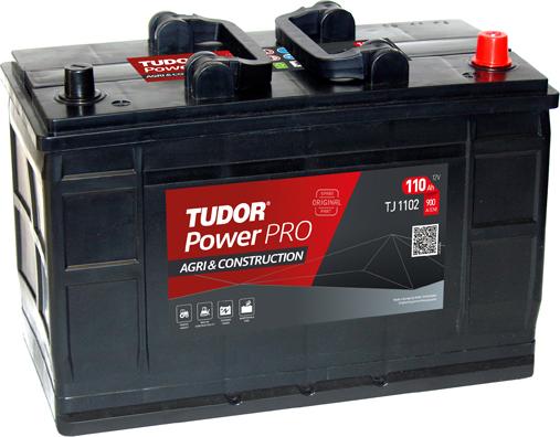 Tudor TJ1102 - Стартерная аккумуляторная батарея, АКБ avtokuzovplus.com.ua