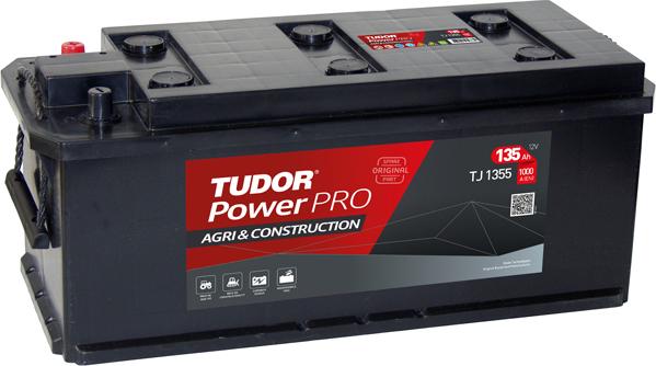 Tudor TJ1355 - Стартерная аккумуляторная батарея, АКБ avtokuzovplus.com.ua