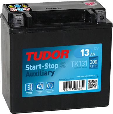 Tudor TK131 - Стартерная аккумуляторная батарея, АКБ autodnr.net