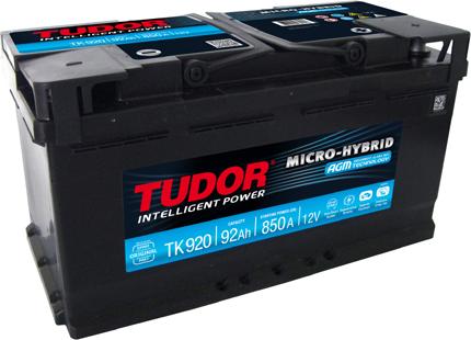 Tudor TK920 - Стартерна акумуляторна батарея, АКБ autocars.com.ua