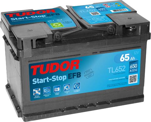 Tudor TL652 - Стартерна акумуляторна батарея, АКБ autocars.com.ua