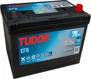 Tudor TL754 - Стартерная аккумуляторная батарея, АКБ avtokuzovplus.com.ua