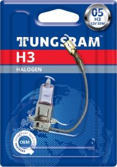 Tungsram 93105766 - Лампа накаливания, фара с автоматической системой стабилизации avtokuzovplus.com.ua