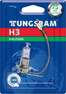 Tungsram 93105789 - Лампа накаливания, фара с автоматической системой стабилизации avtokuzovplus.com.ua