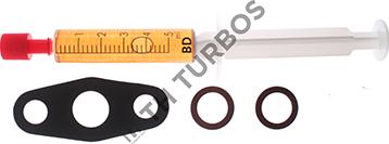 TURBO'S HOET TT1100439 - Монтажний комплект, компресор autocars.com.ua