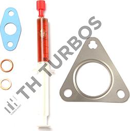 TURBO'S HOET TT1100542 - Монтажний комплект, компресор autocars.com.ua
