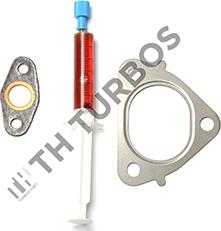 TURBO'S HOET TT1104107 - Монтажний комплект, компресор autocars.com.ua