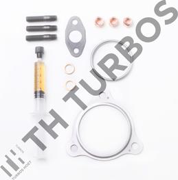 TURBO'S HOET TT1104329 - Монтажний комплект, компресор autocars.com.ua