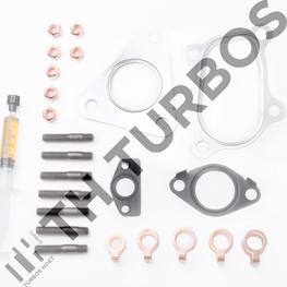 TURBO'S HOET TT2100385 - Монтажний комплект, компресор autocars.com.ua