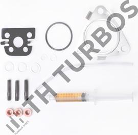 TURBO'S HOET TT2100731 - Монтажний комплект, компресор autocars.com.ua