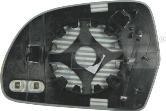 TYC 332-0040-1 - Дзеркальне скло, зовнішнє дзеркало autocars.com.ua