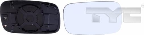 TYC 337-0110-1 - Дзеркальне скло, зовнішнє дзеркало autocars.com.ua