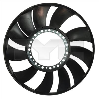 TYC 802-0055-2 - Крильчатка вентилятора, охолодження двигуна autocars.com.ua